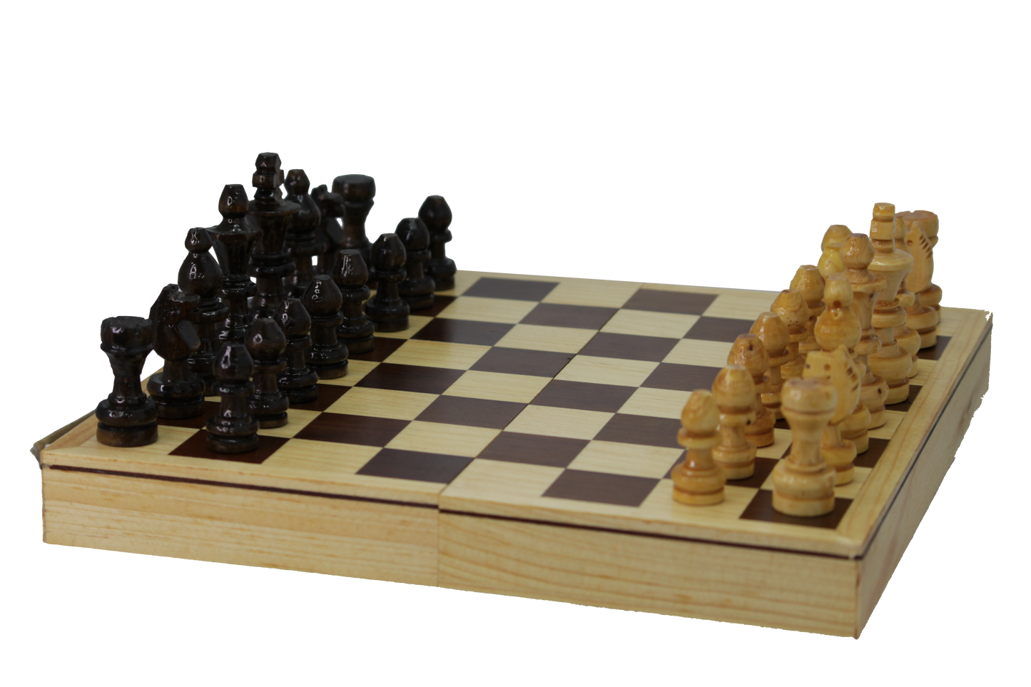 AJEDREZ INGLÉS DE MADERA 25CM