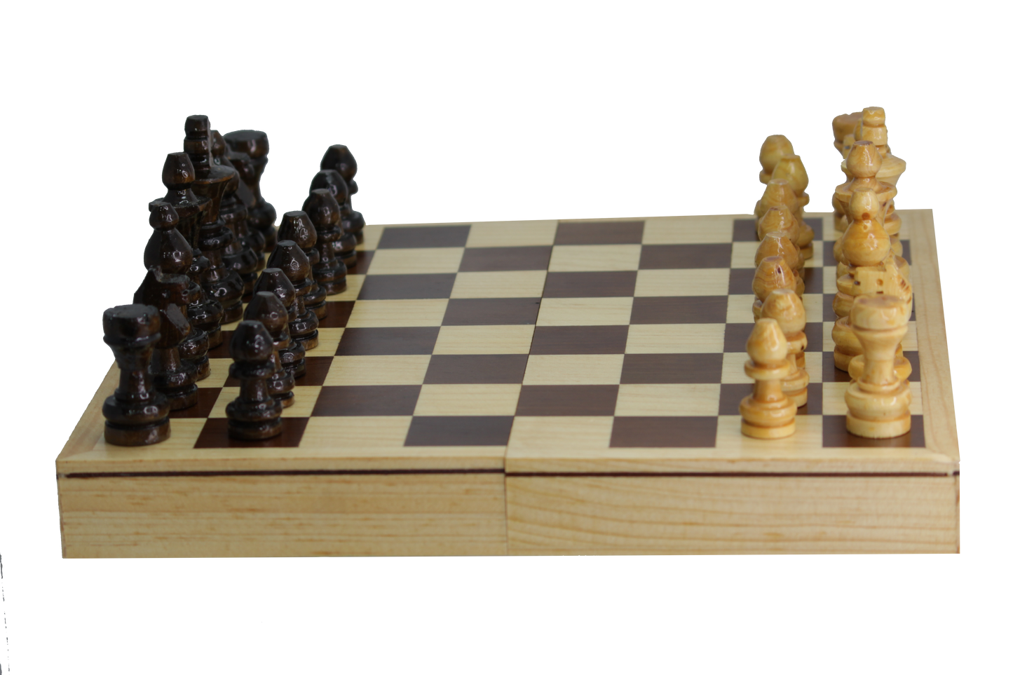 AJEDREZ INGLÉS DE MADERA 25CM