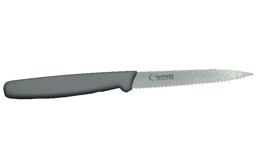 CUCHILLO MONDADOR DENTADO BLANCO