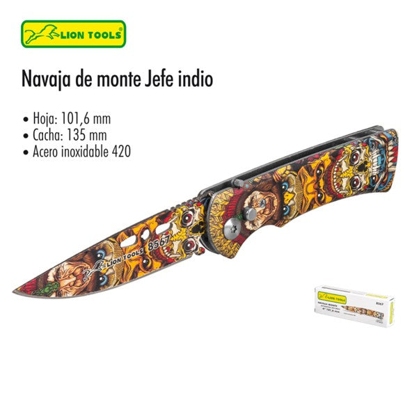 NAVAJA MONTE JEFE INDIO