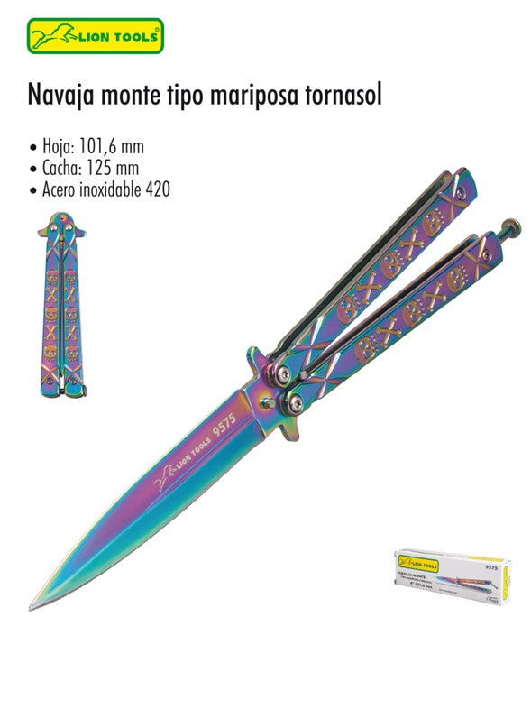 NAVAJA MONTE TIPO MARIPOSA TORNASOL