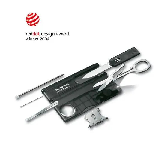 SWISS CARD LITE NEGRA TRANSPARENTE