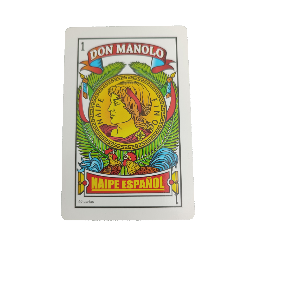 NAIPE ESPAÑOL DON MANOLO