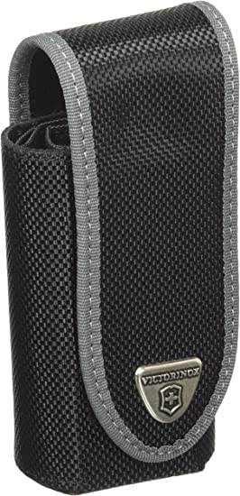FUNDA DE NYLON NEGRA/GRIS PARA SWISSTOOL PLUS