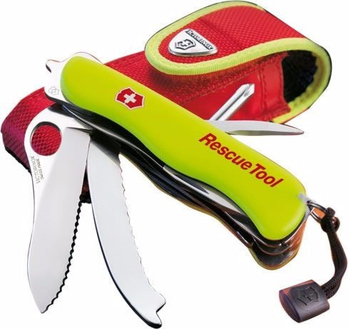 NAVAJA RESCUE TOOL AMARILLA FLUORESCENTE