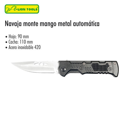 NAVAJA MONTE MANGO METAL AUTOMÁTICA