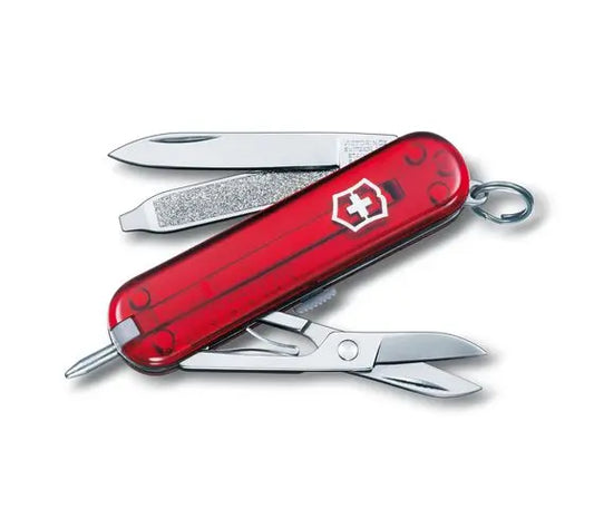 NAVAJA SIGNATURE ROJO TRANSPARENTE