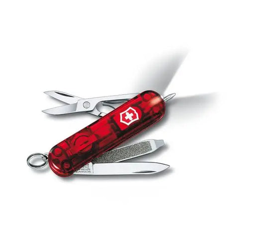 NAVAJA SIGNATURE LITE ROJO TRANSPARENTE