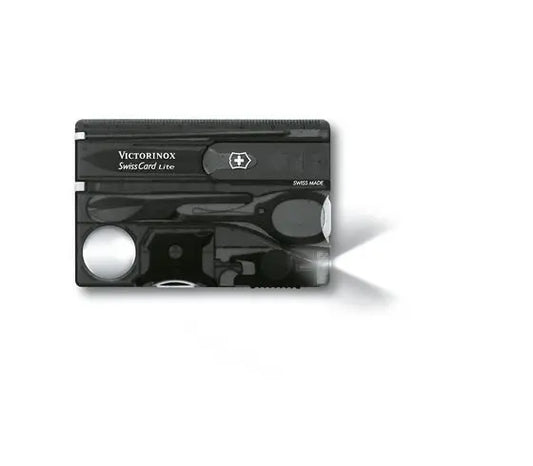 SWISS CARD LITE NEGRA TRANSPARENTE