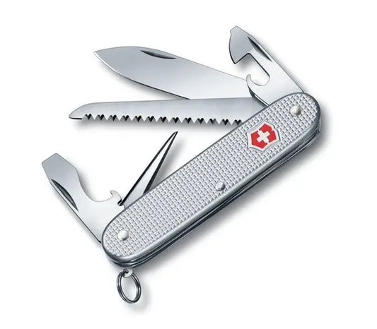 NAVAJA FARMER ALOX EN PLATA