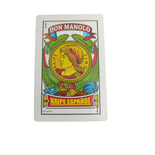 NAIPE ESPAÑOL DON MANOLO