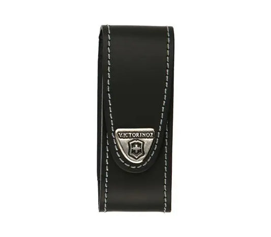 FUNDA DE PIEL NEGRA PARA NAVAJA 91MM