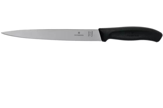 CUCHILLO FILETERO FLEXIBLE NEGRO